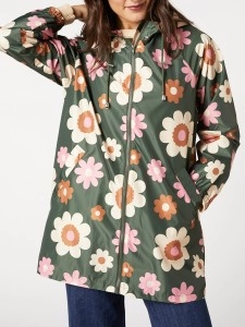 floral raincoat jacket floral raincoat jacket
