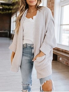 Women's Casual Elegant Sweaters Jacket Coat